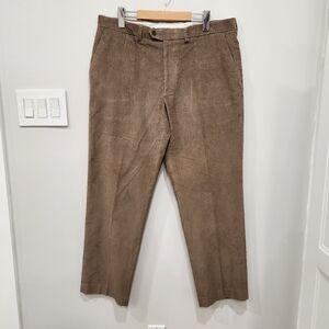 Vintage Lauren Ralph Lauren Corduroy Pants Mens 36x30 Brown Preppy Trousers